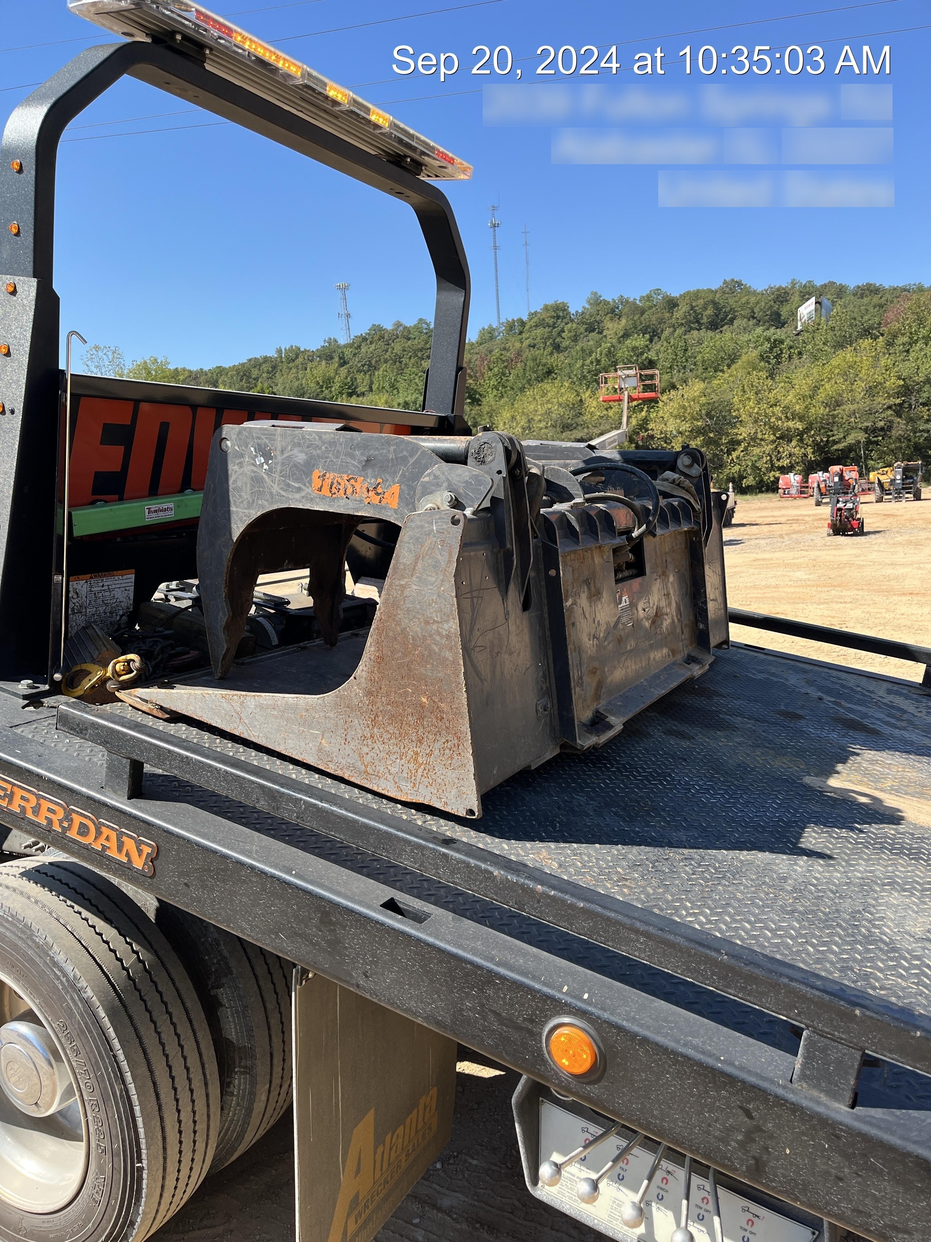 2018 PALADIN 76" Scrap Grapple Bucket - Paladin