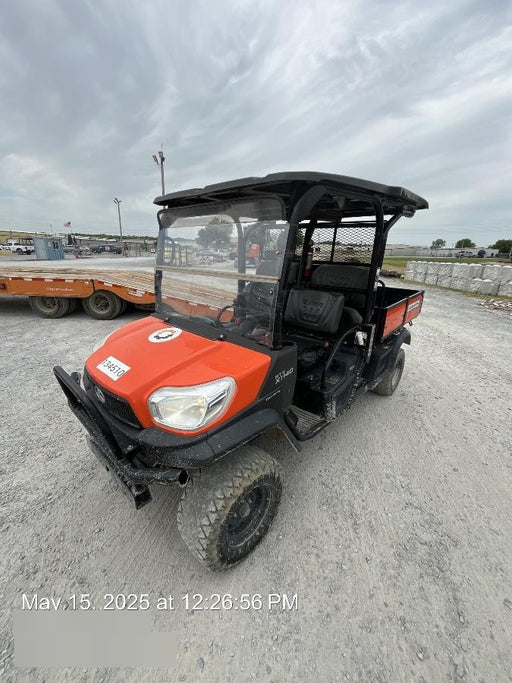 2021 Kubota RTV-X1140W-H Plastic Canopy, Windshield Acrylic Clear, LED Strobe Light, Wire Harness Kit, Back up Alarm
