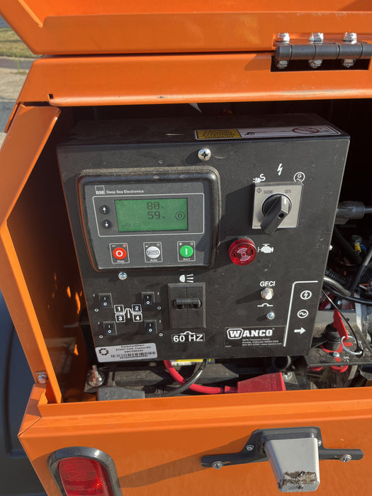 2024 Wanco WLTT-4MM4K Diesel, Deep Sea Controller, Shore Power Plug, Auto Start, (4) 350W LED Floodlights, 4kW Generator, 60 Gal Fuel Tank, 2" Ball, T3