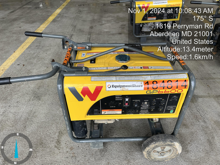 2021 WACKER NEUSON GP6600A