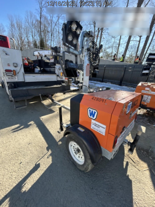 2024 Wanco WLTT-4MM4K Diesel, Deep Sea Controller, Shore Power Plug, Auto Start, (4) 350W LED Floodlights, 4kW Generator, 60 Gal Fuel Tank, 2" Ball, T3