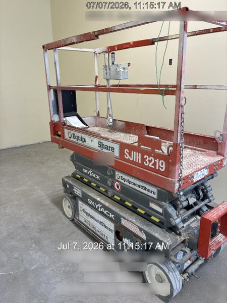 2019 Skyjack SJIII-3219 Skyjack SJIII3219 Standard w/Trojan Batteries