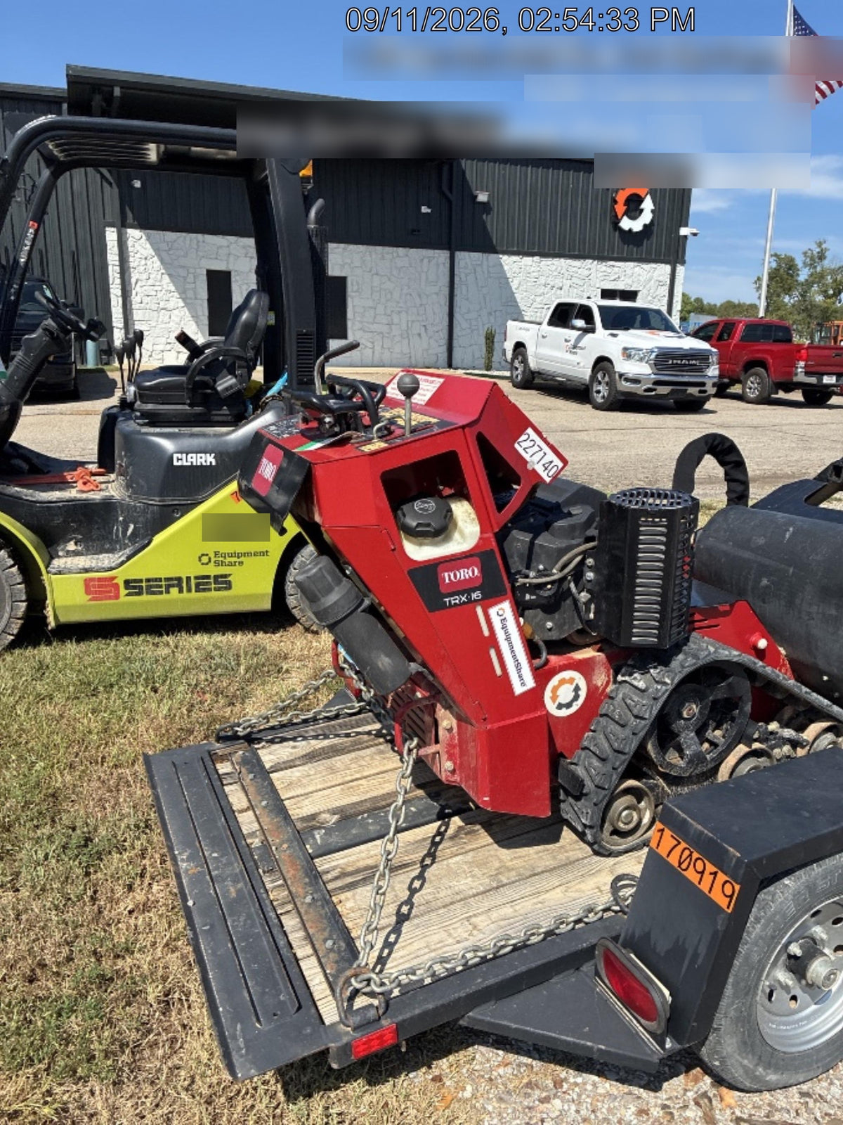 2022 TORO TRX-16