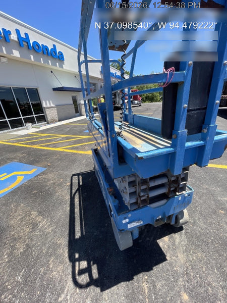 2018 Genie GS-1930 Genie GS-1930 w/Fixed Rail, Chain Entry