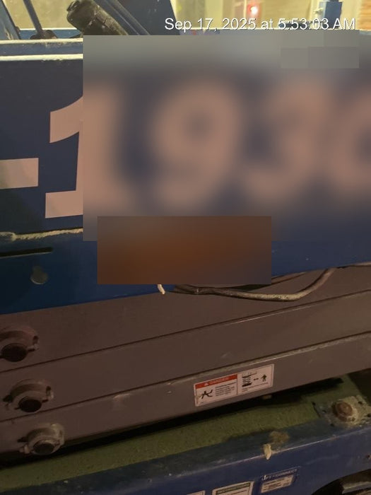 2020 Genie GS-1930 Solid Non Marking Tires, Beacon, Folding rails with half height swing gate, 800W Inverter