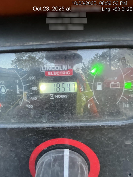 2022 Lincoln Electric Vantage 549X Crosslink Technology, Trailer Mounted, ES Decals, T3