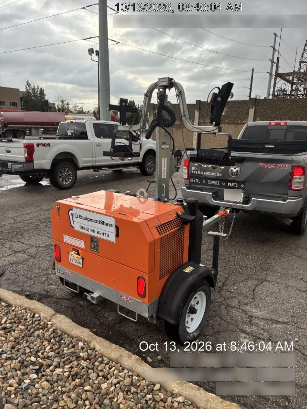2024 Wanco WLTT-4MM4K Diesel, Deep Sea Controller, Shore Power Plug, Auto Start, (4) 350W LED Floodlights, 4kW Generator, 60 Gal Fuel Tank, 2" Ball, T3