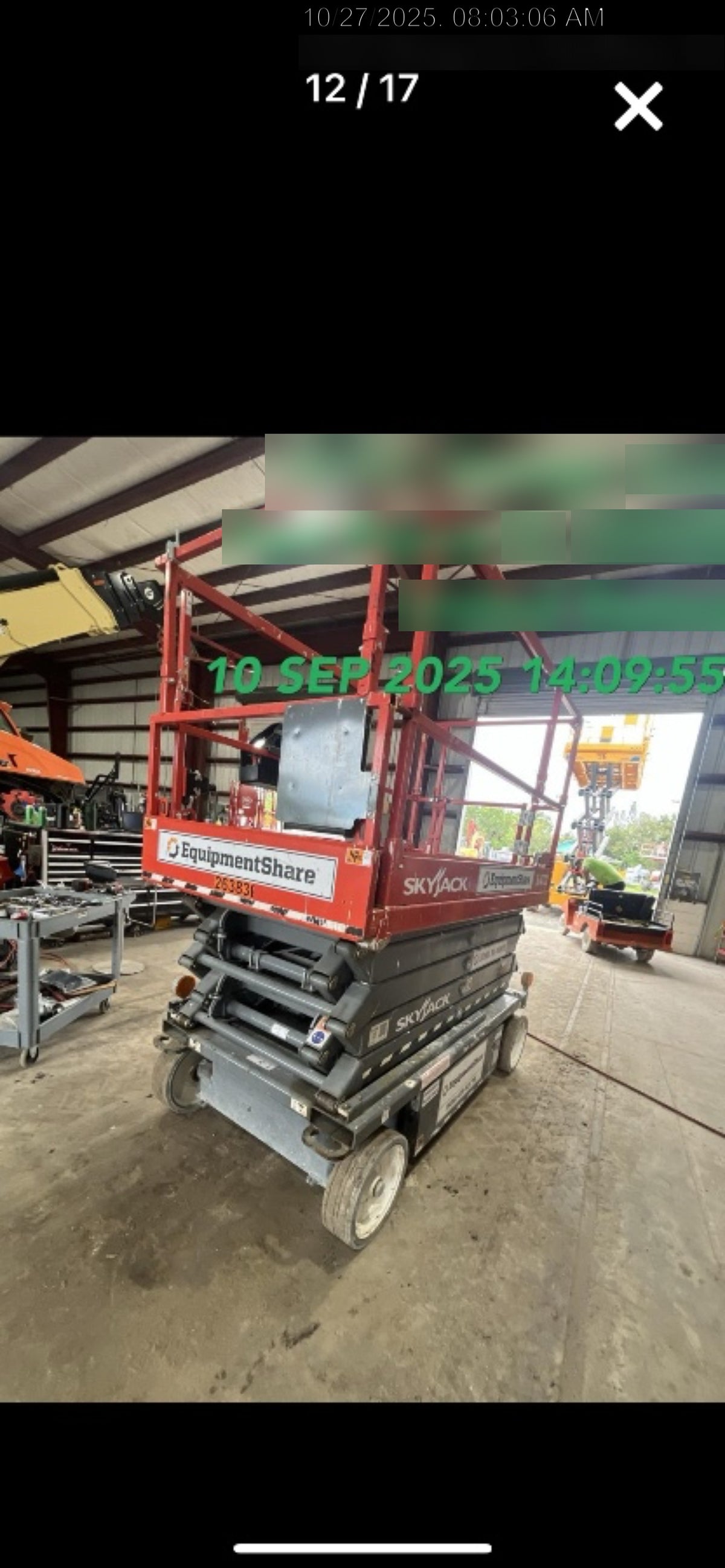 2022 SKYJACK SJ4732