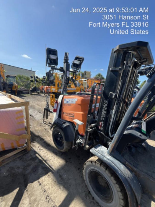 2023 Generac MLT2 Diesel, Flex Switch 120V Input, Powerzone Controller, 
(4) 320W LED Lights, 4kW Generator, 39.9 Gal Fuel Tank, 2" Ball, T3