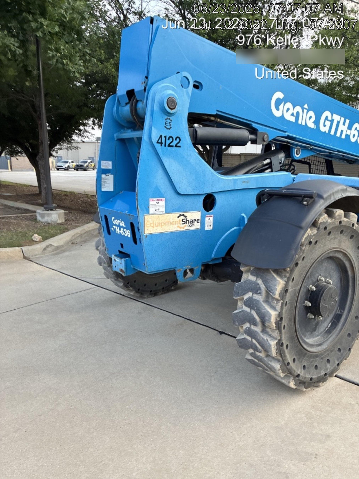 2017 GENIE GTH-636