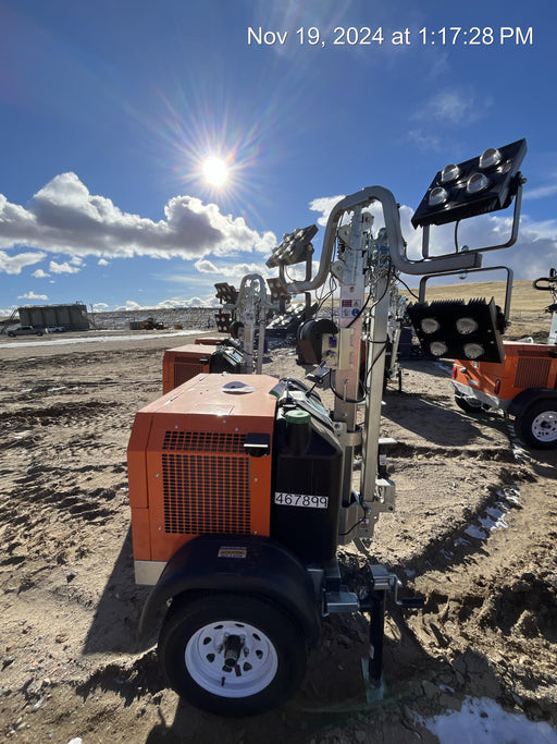 2024 Wanco WLTT-4MM4K Diesel, Deep Sea Controller, Shore Power Plug, Auto Start, (4) 350W LED Floodlights, 4kW Generator, 60 Gal Fuel Tank, 2" Ball, T3