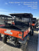 2022 Kubota RTV-X1140W-H Plastic Canopy, Windshield Acrylic Clear, LED Strobe Light, Wire Harness Kit, Back up Alarm