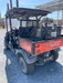 2022 Kubota RTV-X1140W-H Plastic Canopy, Windshield Acrylic Clear, LED Strobe Light, Wire Harness Kit, Back up Alarm