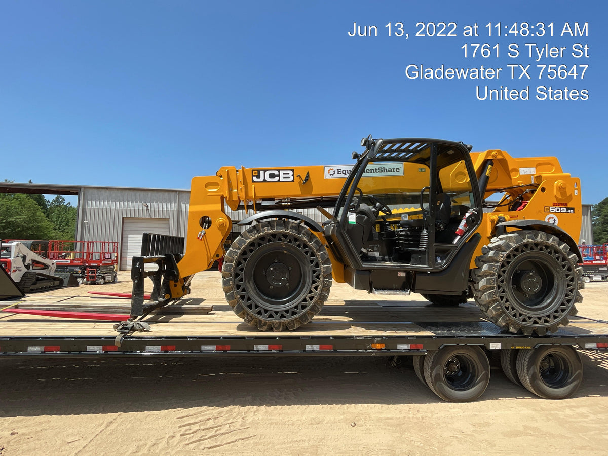 2022 JCB 509-42 74Hp Dsl, Canopy, Sld Tires, LED WL, Bcn, L Hook, EST