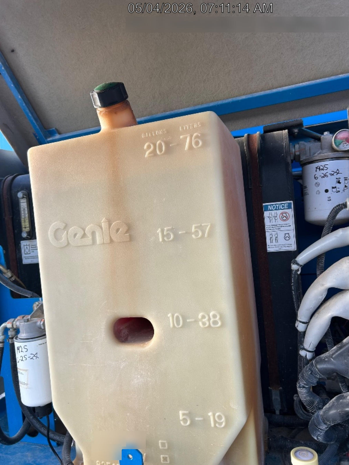 2016 GENIE S-45