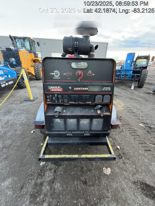 2022 Lincoln Electric Vantage 549X Crosslink Technology, Trailer Mounted, ES Decals, T3