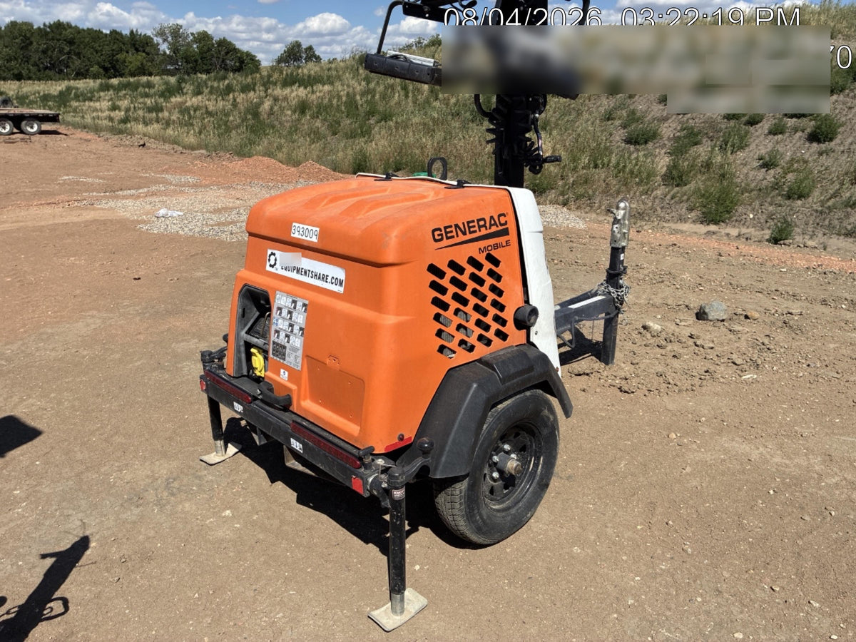 2024 Generac MLT2 Diesel, Flex Switch 120V Input, Powerzone Controller, 
(4) 320W LED Lights, 4kW Generator, 39.9 Gal Fuel Tank, 2" Ball, T3