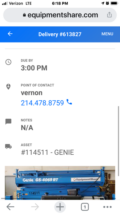 2020 GENIE GS-4069 RT