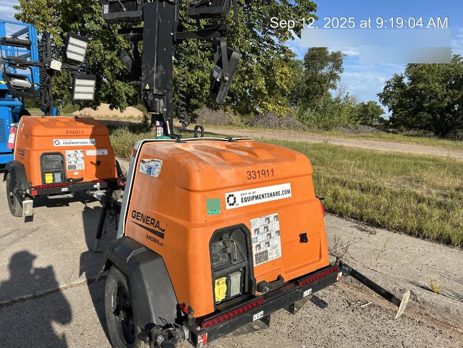 2023 Generac MLT2 Diesel, Flex Switch 120V Input, Powerzone Controller, (4) 320W LED Lights, 4kW Generator, 39.9 Gal Fuel Tank, 2" Ball, T3