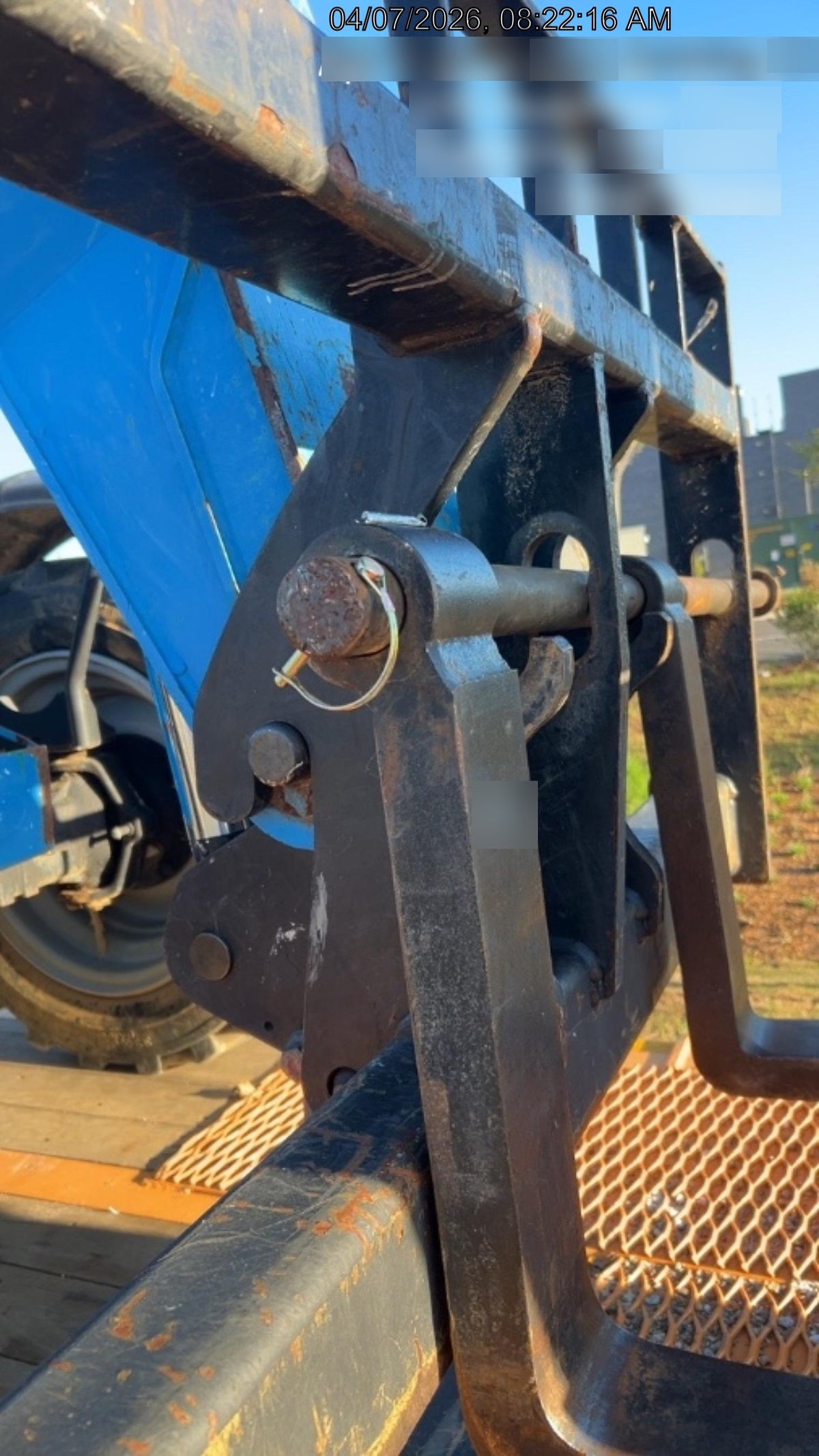 2018 Genie GTH-844 Genie GTH-844D w/Open ROPS, FF Tires, Work Light/Beacon, 60" Carriage and Forks
