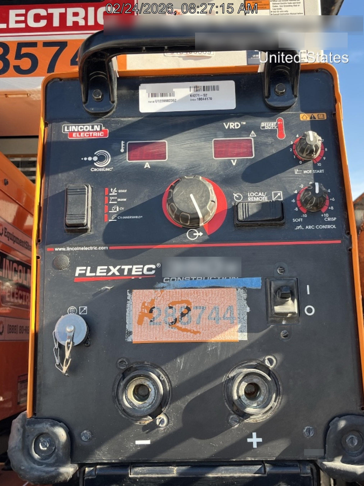 2022 LINCOLN ELECTRIC FLEXTEC 350X