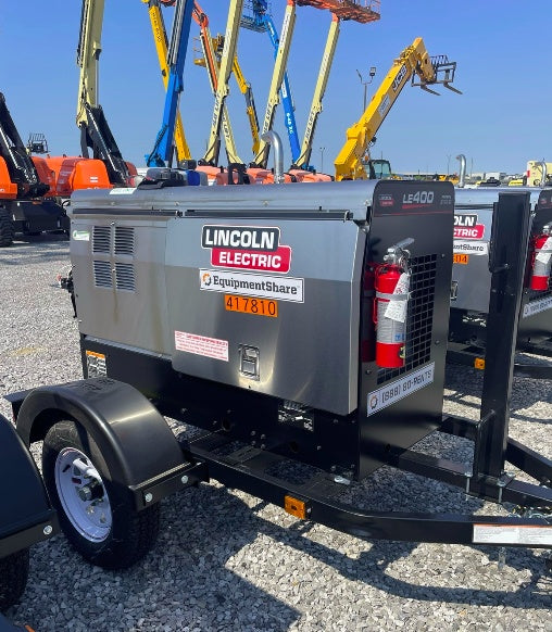 2024 Lincoln Electric LE400 Kubota V1505, Trlr, Cable Rack, Light Kit, ES Decals, T3