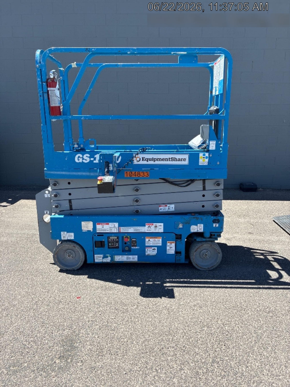 2020 Genie GS-1930 Standard Machine