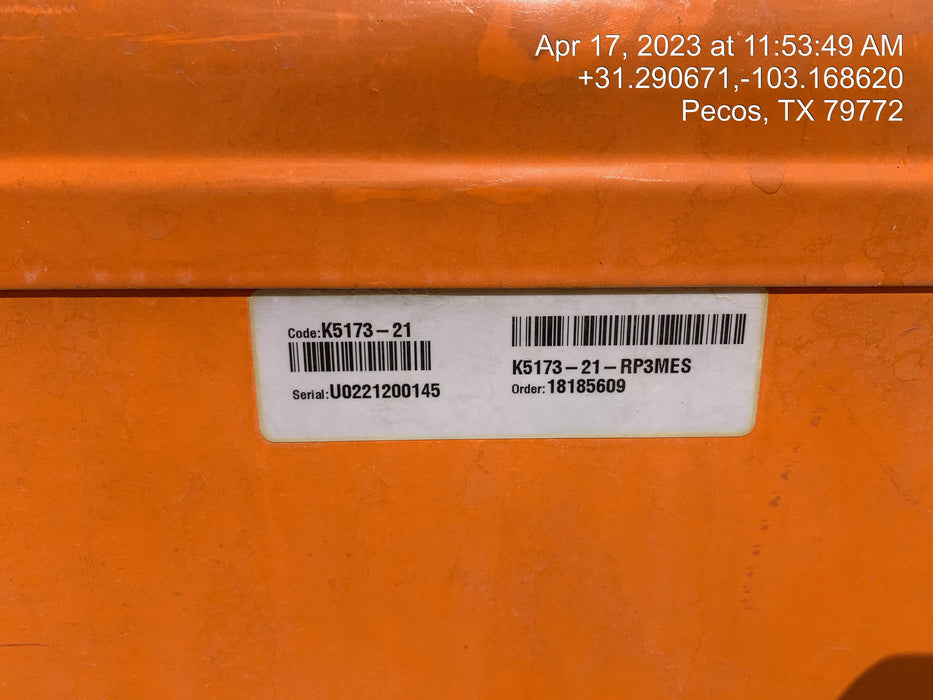 2022 Lincoln Electric LE400 Kubota V1505, Trlr, Cable Rack, Light Kit, ES Decals, T3