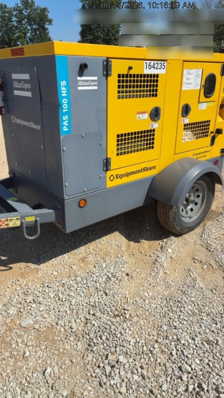 2021 ATLAS COPCO PAS 100 HF CS Enclosed