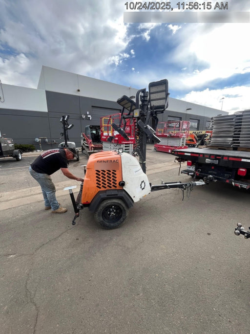 2023 Generac MLT2 Diesel, Flex Switch 120V Input, Powerzone Controller, (4) 320W LED Lights, 4kW Generator, 39.9 Gal Fuel Tank, 2" Ball, T3