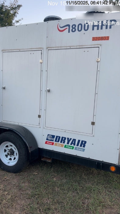 2023 DRYAIR 1800HHP