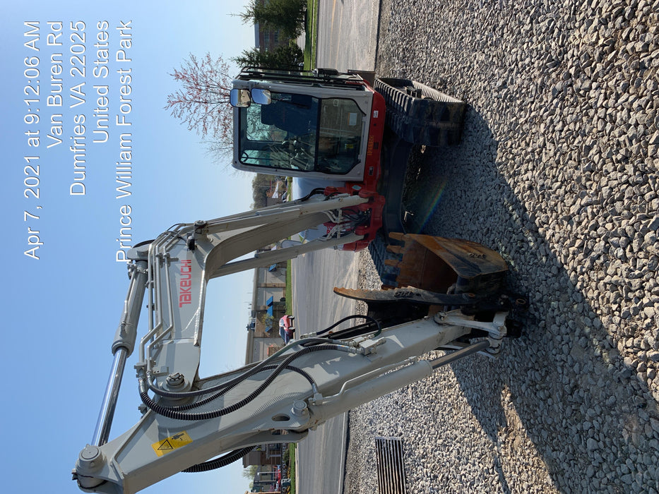 2020 Takeuchi TB290C Cab/Heat/Air, Rubber Tracks, Manual TAG QC