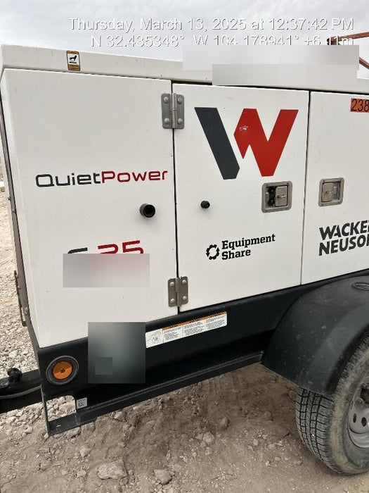 2022 WACKER NEUSON G25