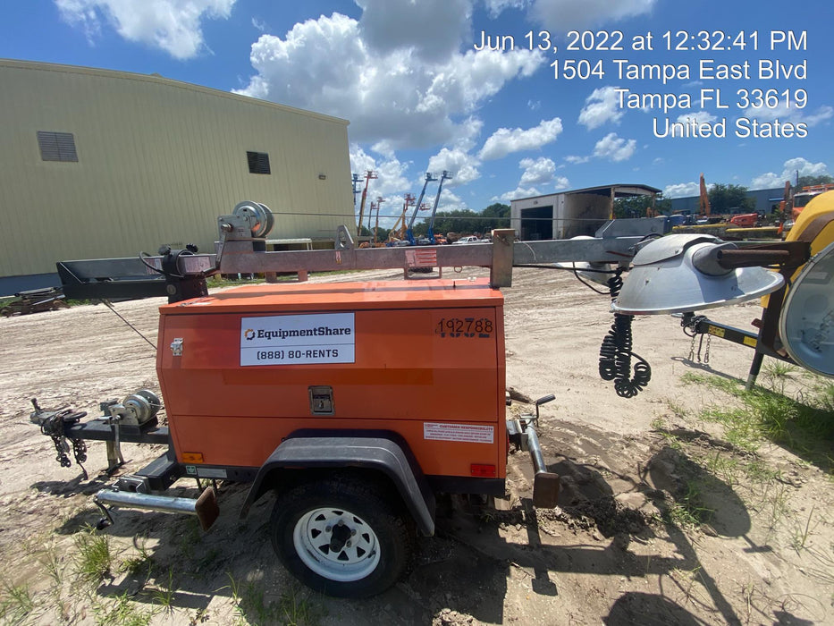 2018 Wanco WLT-4M PORTABLE LIGHT TOWER