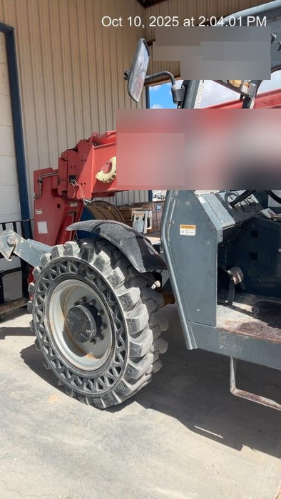 2018 Manitou MTA10055 Manitou MTA 10055 w/Open ROPS, Work Lights/Strobe, Aux Hyd, Solid Tires, Lift Hook, 66" Carriage, 60" Forks