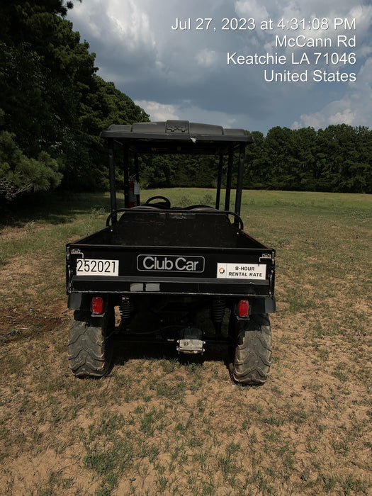 2023 Club Car CA1700D Canopy, Diesel, 4 Passenger