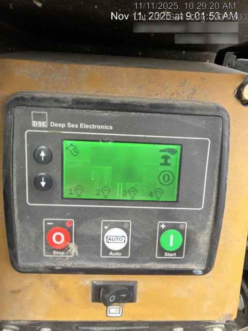 2021 Allmand NLV3GR (4) LED Light Fixture 350W, 23' Vertical Mast, 3kW Prime, Towable, Deep Sea L401, Leveling Jacks, Yanmar T4F 5.8hp