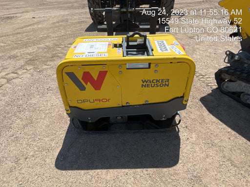 2021 Wacker Neuson DPU90r Vibration plate DPU 90rLem770