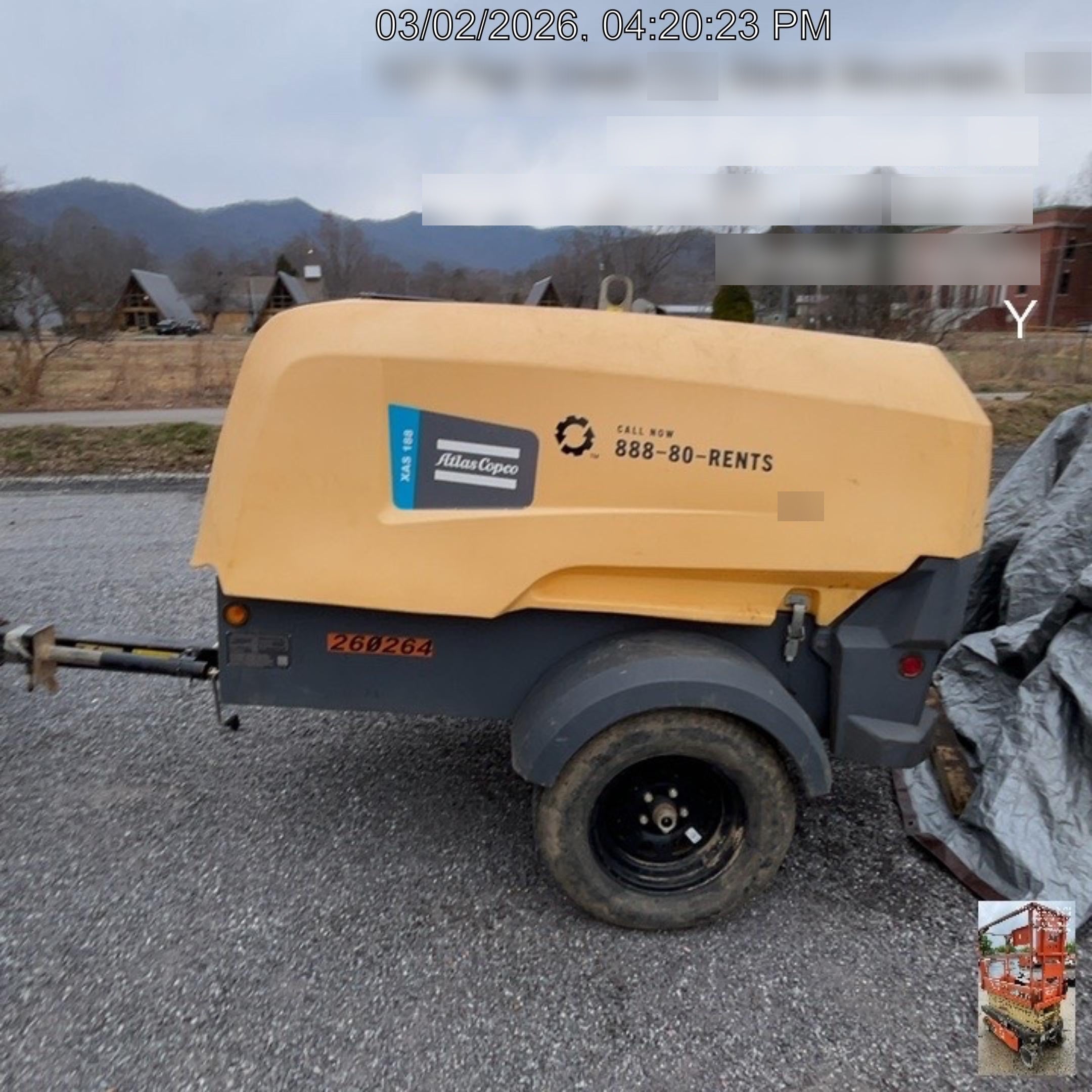 2022 ATLAS COPCO XAS188 CWK