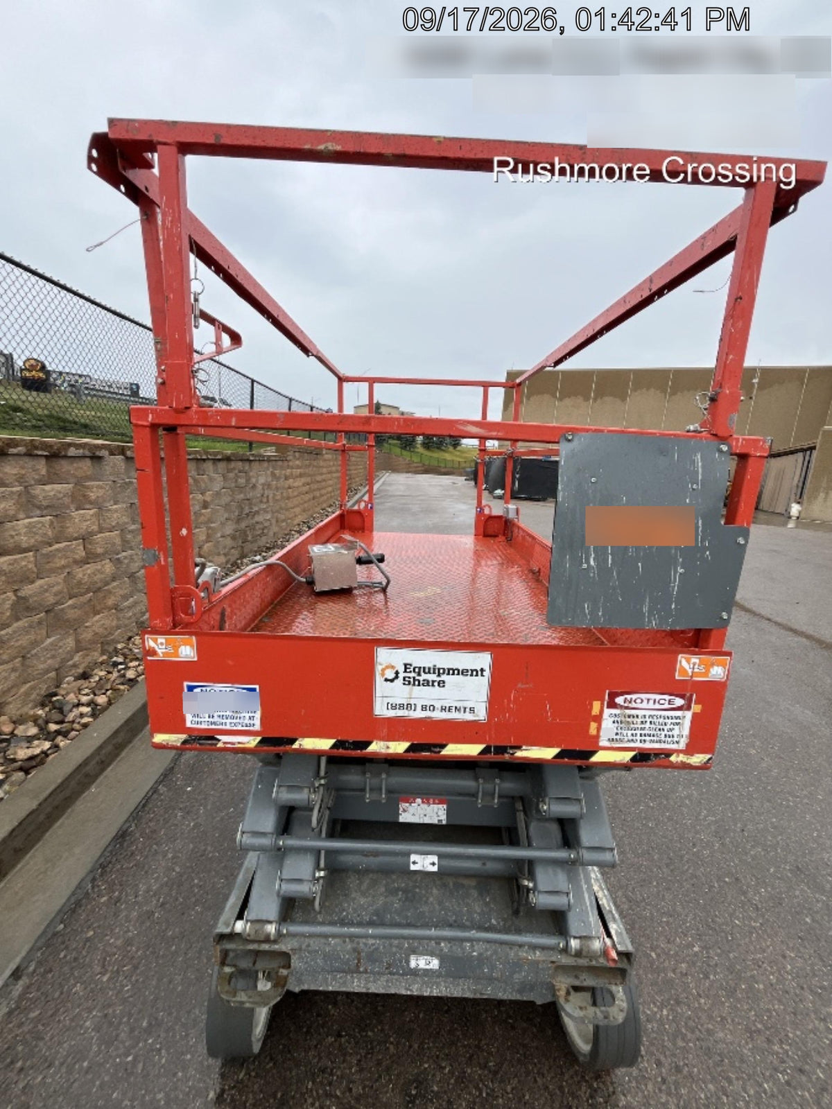2018 Skyjack SJIII-4632 Standard Rental Specs