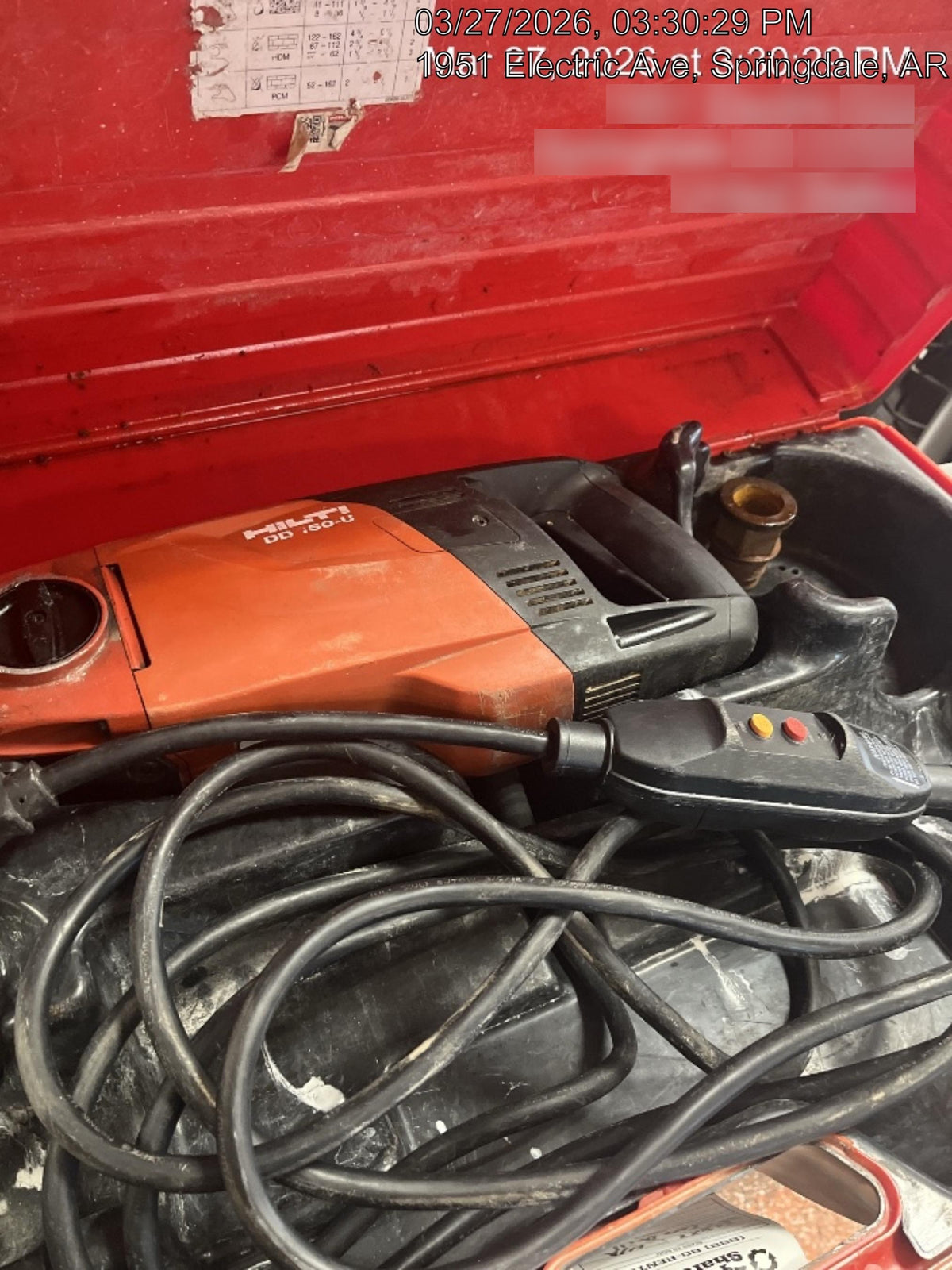 2019 HILTI DD150U