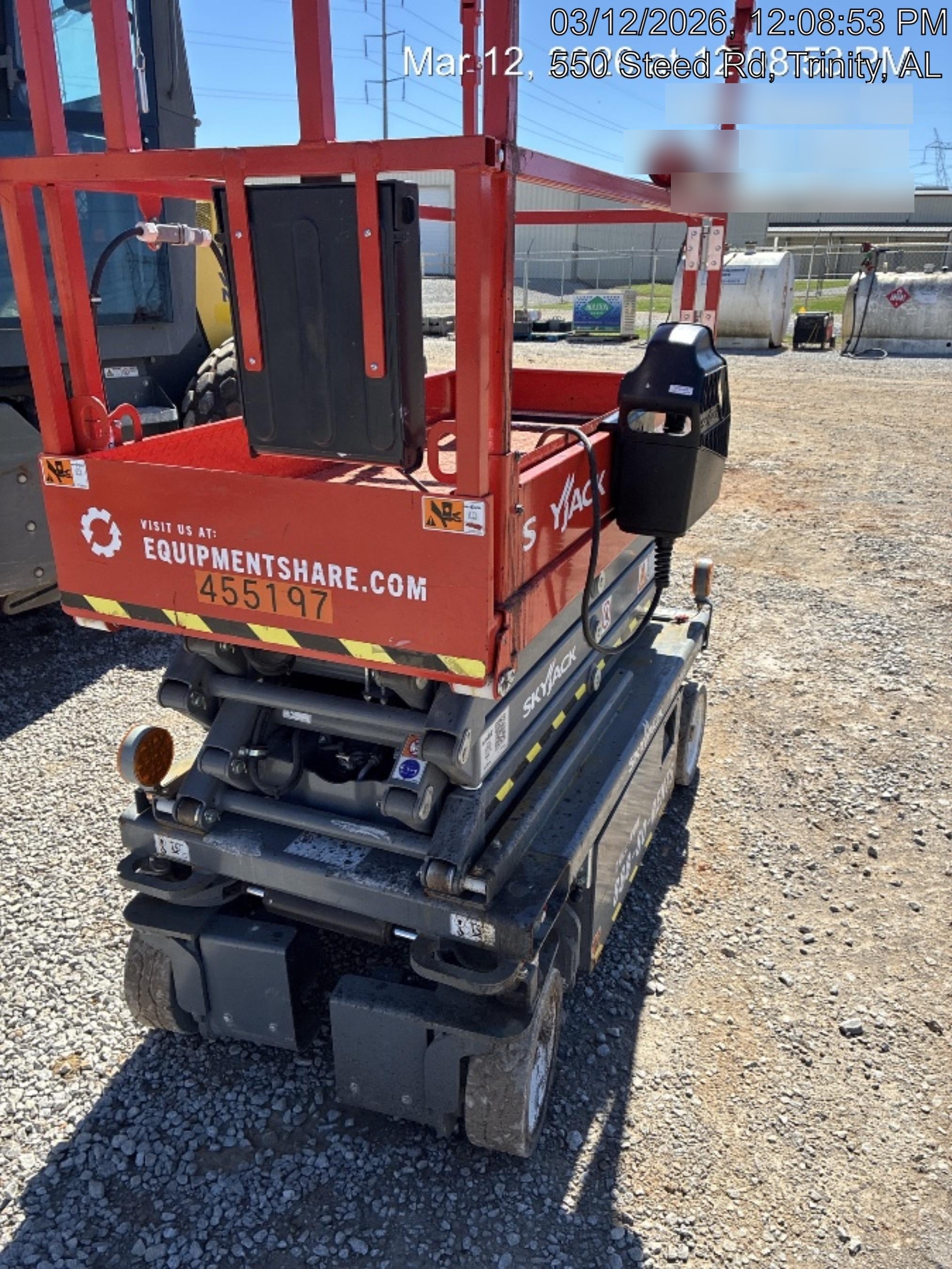 2024 Skyjack SJ3219 Electric Drive, Sld NM Tires, DBcns, RFRails, Power to Platform, T3 + Access Control