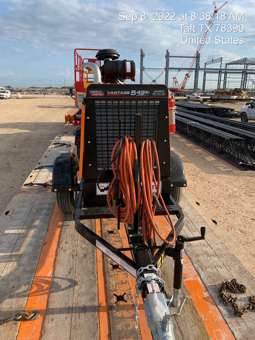 2022 Lincoln Electric Vantage 549X Crosslink Technology, Trailer Mounted, ES Decals, T3