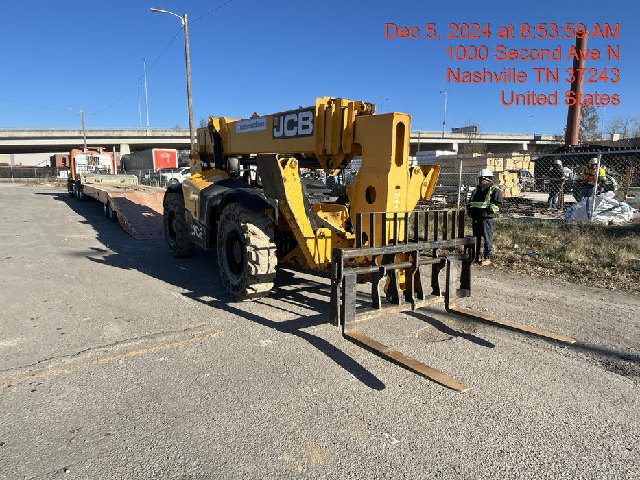 2020 JCB 510-56 Canopy, Solid Tires, Work Lights, Beacon, Aux Hydraulics, Back up Alarm, Lifting Eye, ES Decals