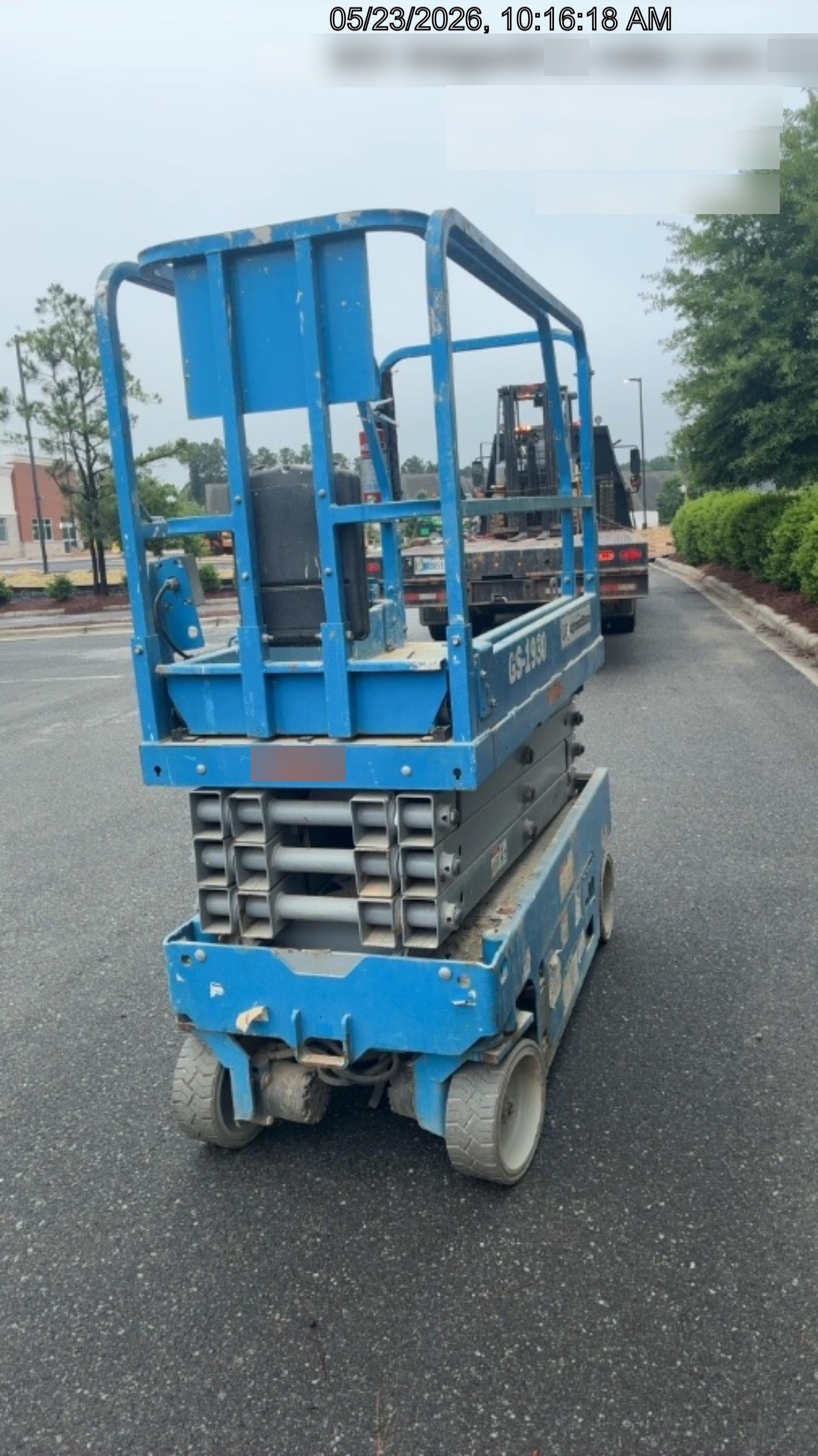 2020 Genie GS-1930 Fixed rails with chain entry gate - Pre A92.20