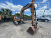 2015 Case CX80C CLOSED CAB, A/C,RUBBER TRACKS PADS,7'-2" ARM,THUMB