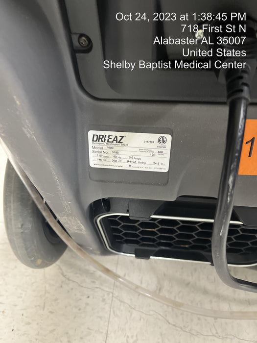 2020 DRI-EAZ LGR6000Li