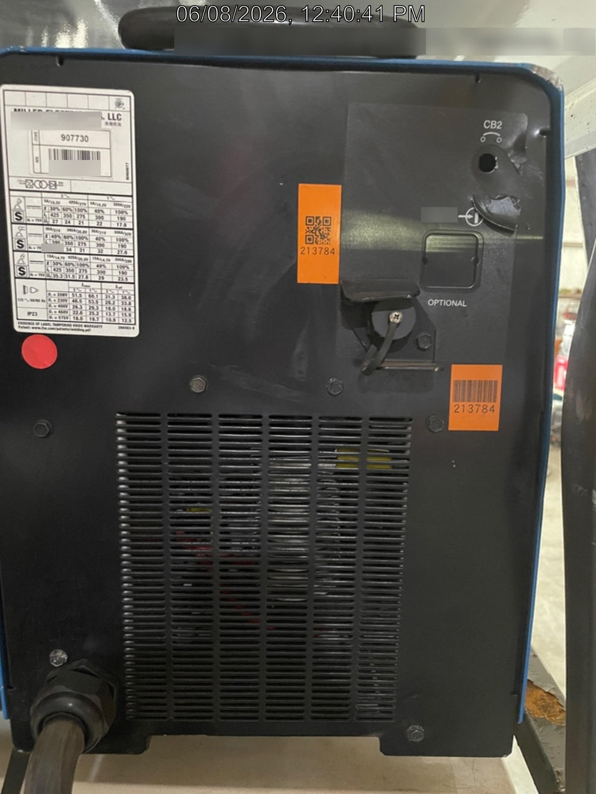 2021 MILLER ELECTRIC XMT 350