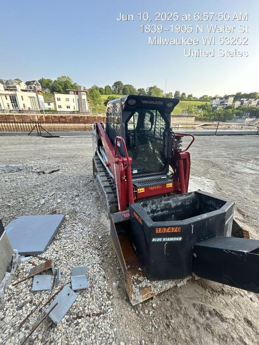 2021 BLUE DIAMOND 1/2 yd Concrete Bucket - Blue Diamond