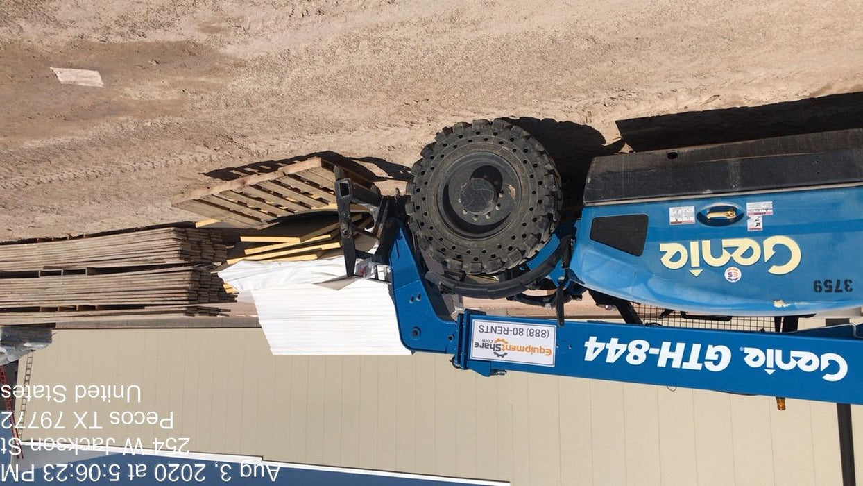 2017 Genie GTH-844 Genie GTH 844, Solid Tires, 60" carriage, Open ROPS - GTH08E-10892